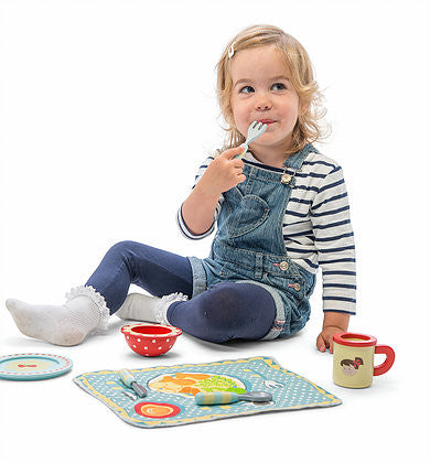Le Toy Van Honeybake - Dinner Set with Placemat