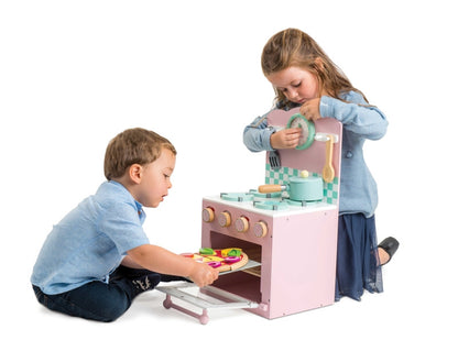 Le Toy Van Honeybake Oven and Hob Set Pink