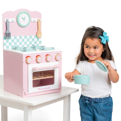 Le Toy Van Honeybake Oven and Hob Set Pink