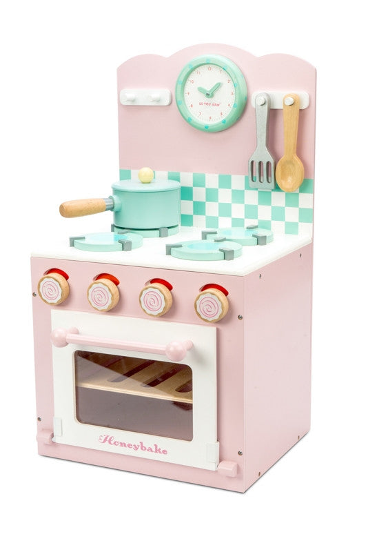 Le Toy Van Honeybake Oven and Hob Set Pink