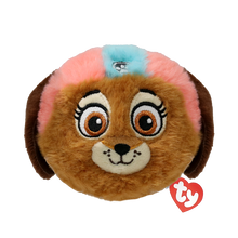 The Liberty Ty Beanie Bouncer collectible plush toy photographed front-on, 10cm, on a white background