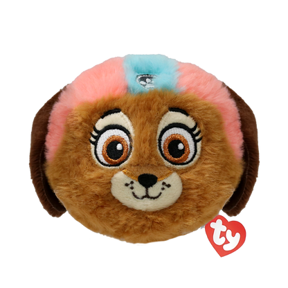 The Liberty Ty Beanie Bouncer collectible plush toy photographed front-on, 10cm, on a white background