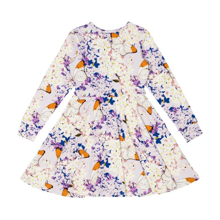 Rock Your Baby - Lilac Florals Waisted Dress