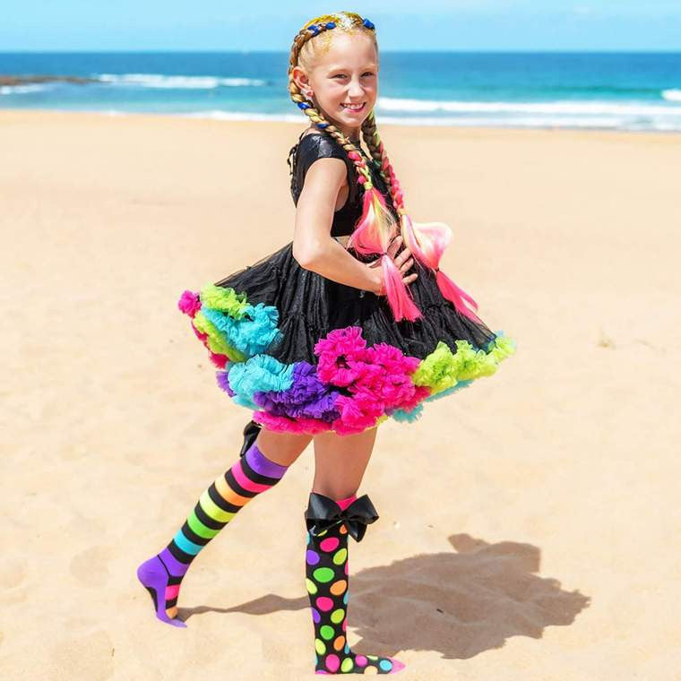 Madmia- Liquorice Bows Socks