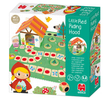 Goula Little Red Riding Hood wooden board game with puzzle board, 3D house and characters