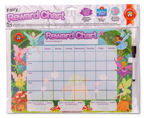Learning Can Be Fun - Fairies Magnetic Reward Chart
