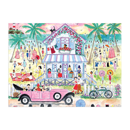 Galison 1000pc - Michael Storrings Roaring 20s Beach House Puzzle