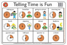 Telling The Time Placemat