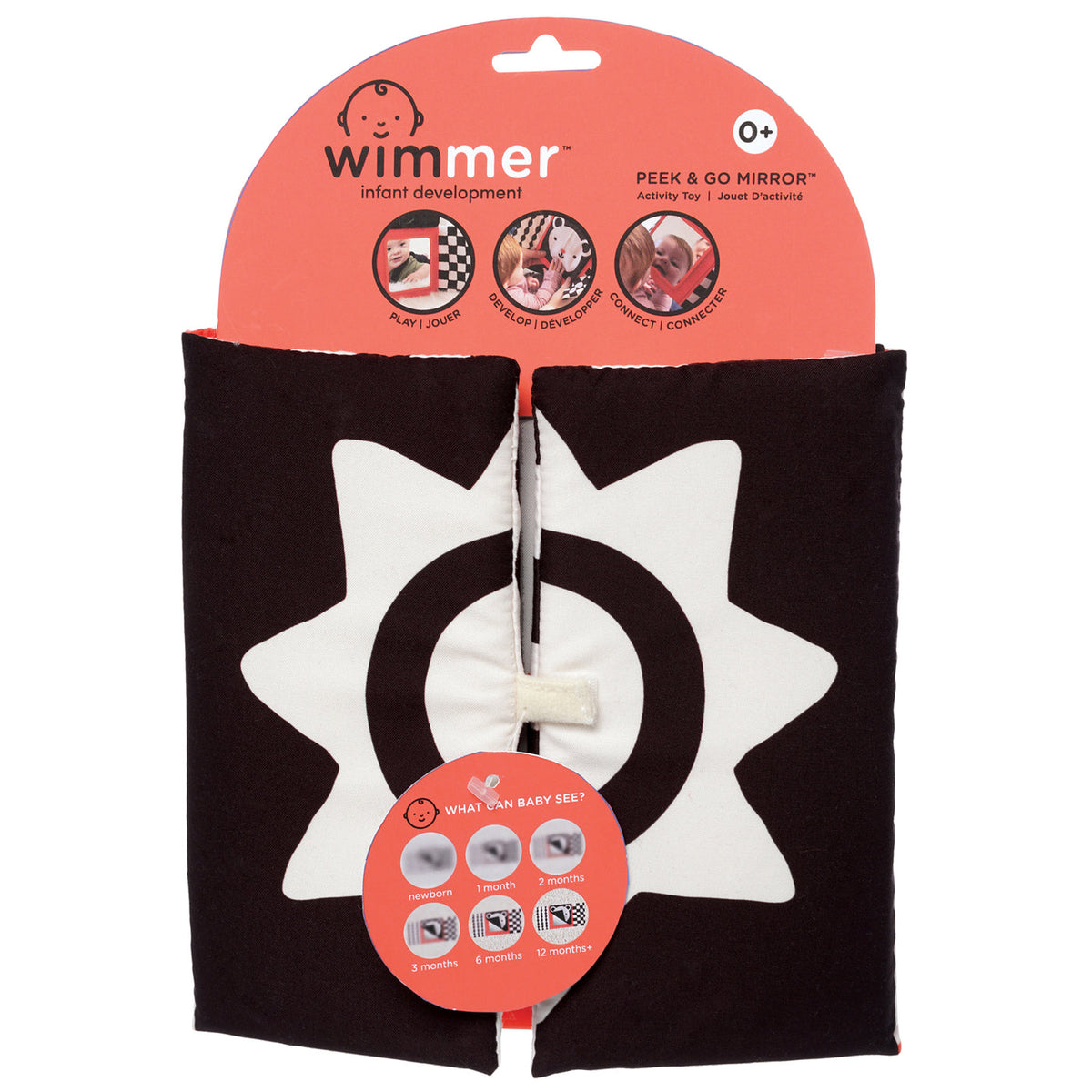 Manhattan Toy - Wimmer Peek & Go Mirror Baby Activity Toy