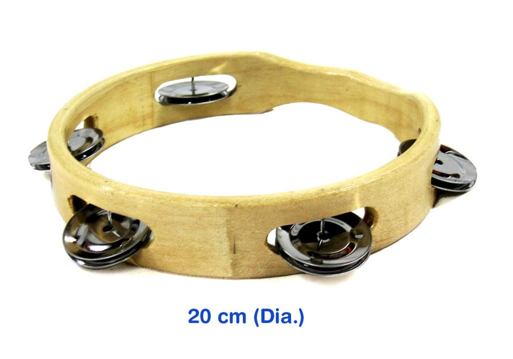 Fun Factory - Wooden Tambourine 21cm