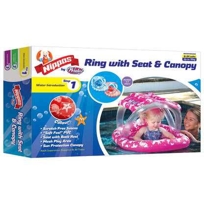 Wahu Jr. - Ring with Seat & Canopy - Red