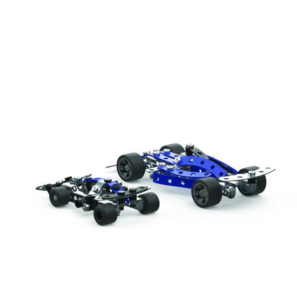 Meccano Masters 6-in-1 Racing Cars Building Set - 191 Pieces 26202