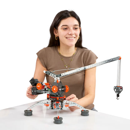 Meccano Pro 11-in-1 Super Construction Set - 638 Pieces 26301