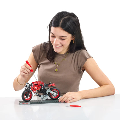 Meccano Pro Ducati Monster 1:12 Model Kit - 315 Pieces 26302