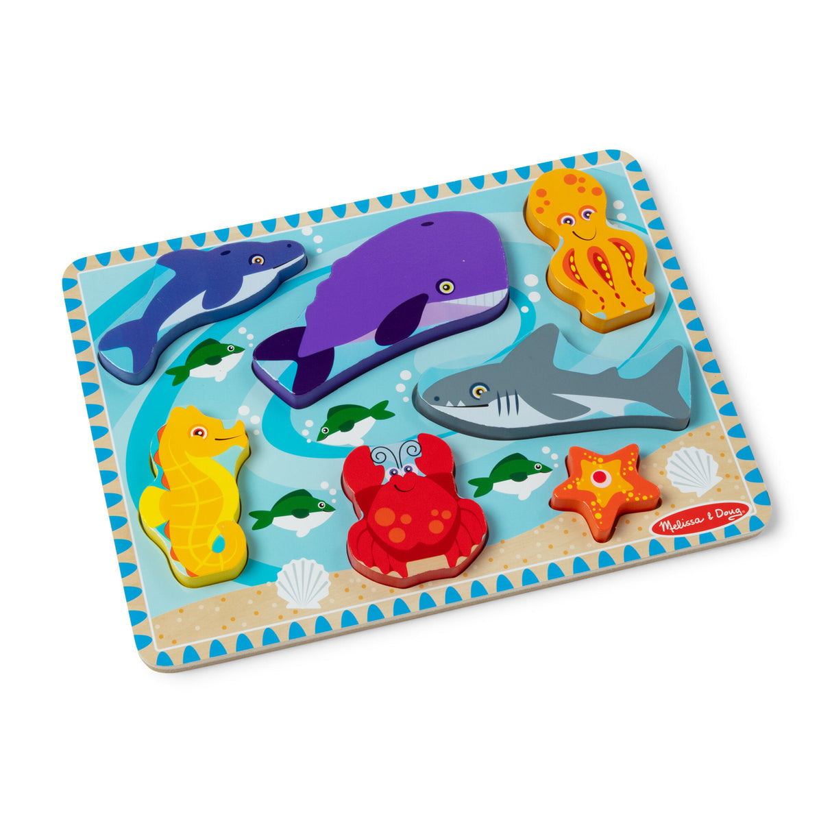 Melissa & Doug - Sea Creatures Chunky Puzzle