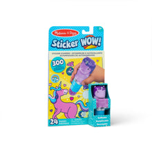 Melissa & Doug Sticker WOW! Sprinkles the Purple Unicorn sticker stamper with 24-page unicorn activity pad and 300 assorted stickers