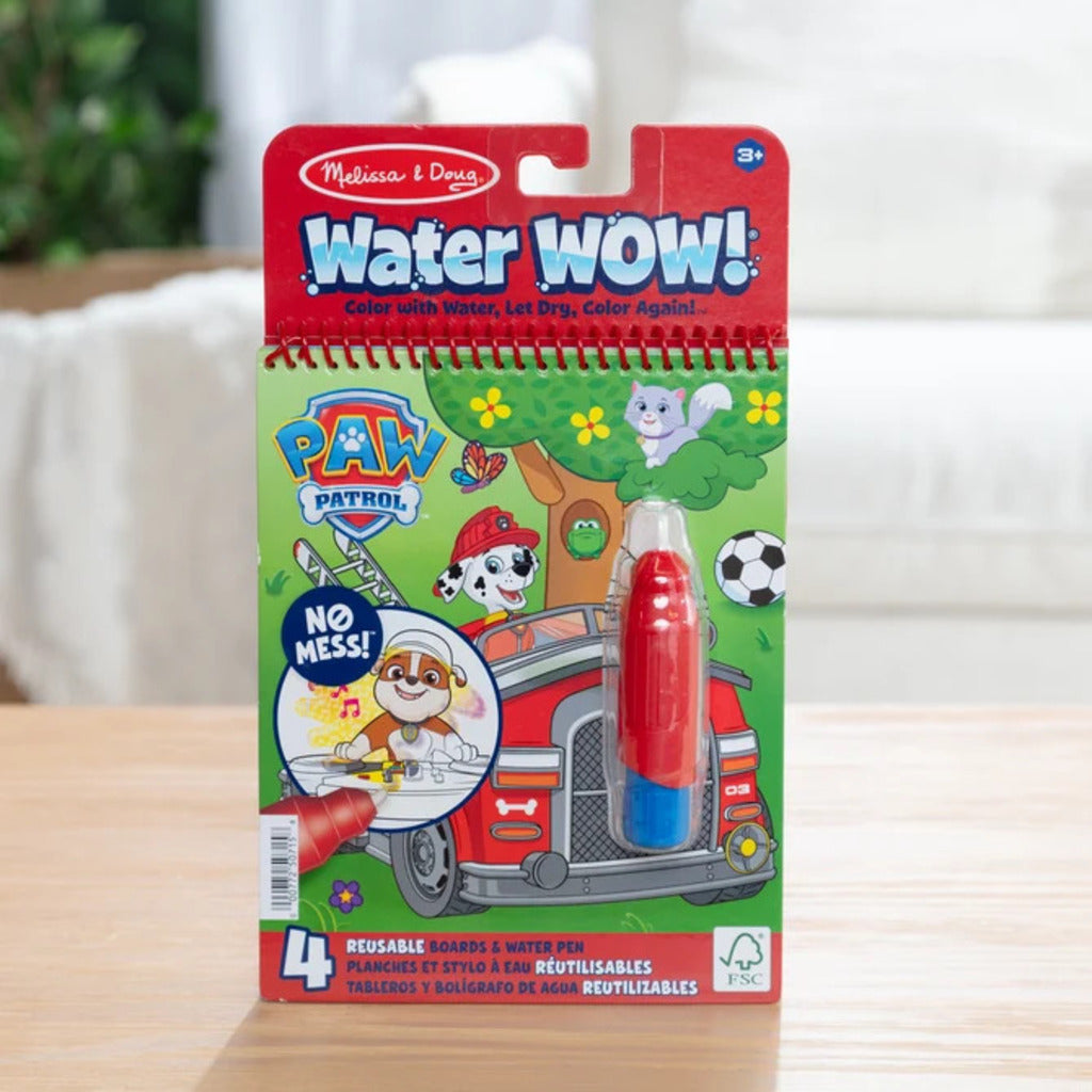 PAW Patrol Marshall Sticker WOW! stamper and pad together, a travel activity for ages 3 to 7