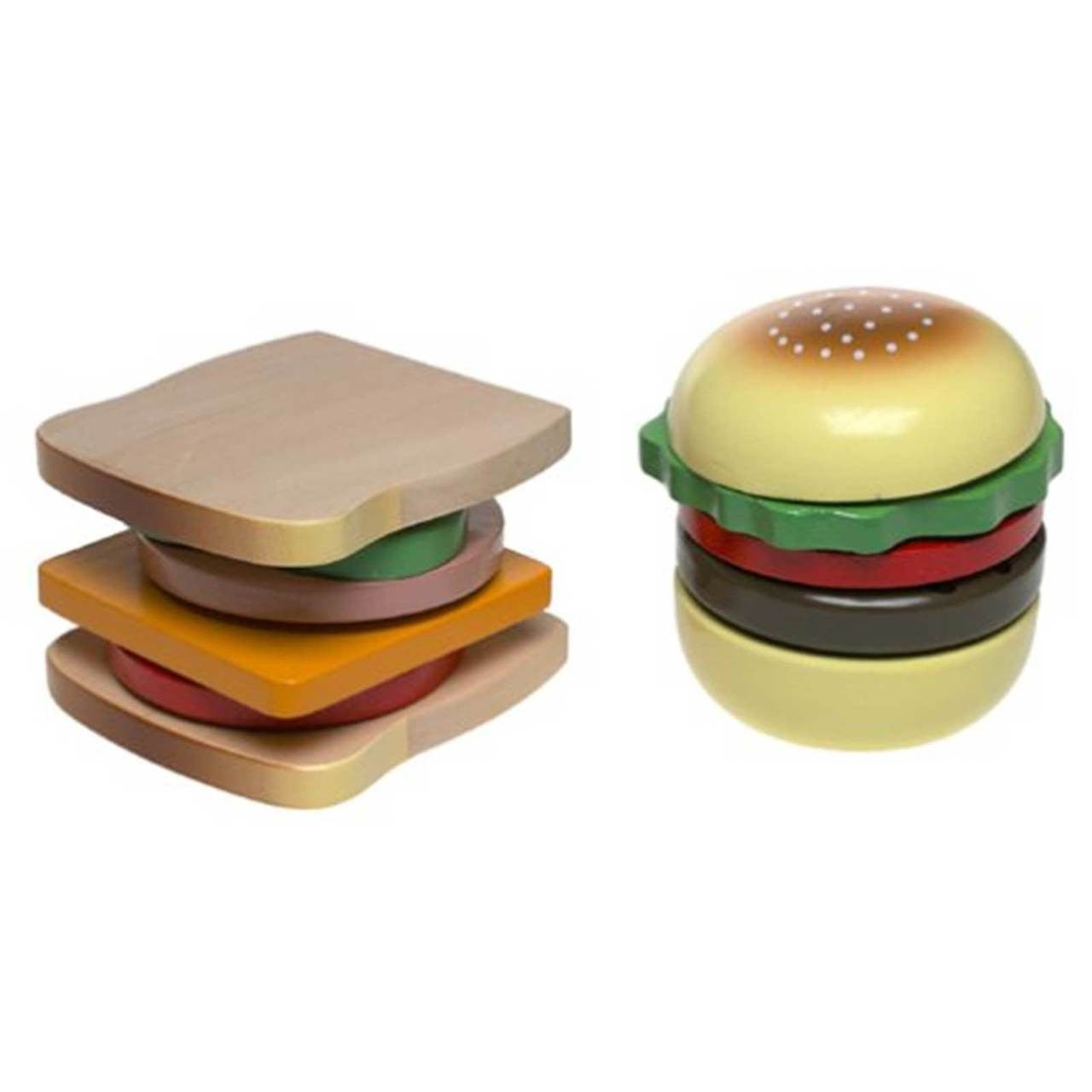 Melissa and Doug - Wooden Sandwich Making Set