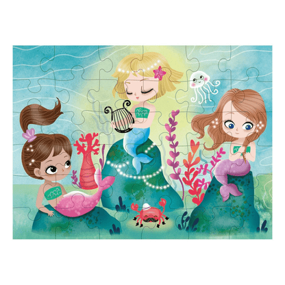 Mudpuppy - 36pc Puzzle to Go - Mermaids