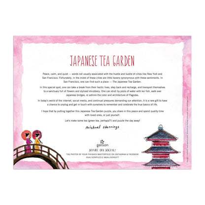 Galison 300pc -Michael Storrings Japanese Tea Garden Puzzle
