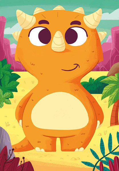 Ravensburger 3x24pc - Cute Dinos - Mix & Match Puzzle