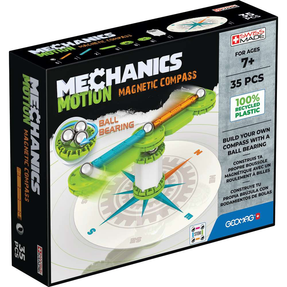 Geomag Mechanics Magnetic Motion - Compass Recycled 35pc | 766