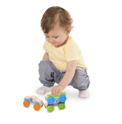 Melissa & Doug- First Play - Animal Stacking Cars