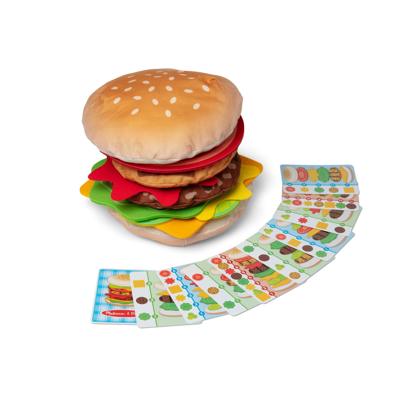 Melissa & Doug - Burger Stacking Games | Discount Toy Co