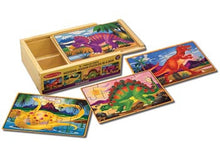 Melissa & Doug - Dinosaurs Puzzles in a Box