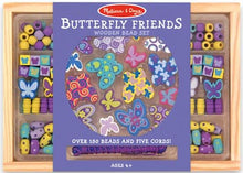 Melissa & Doug - Butterfly Friends Wooden Bead Set