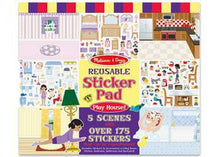 Melissa & Doug- Reusable Sticker Pad - Play House