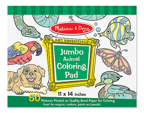 Melissa & Doug - Jumbo Colouring Pad - Animals