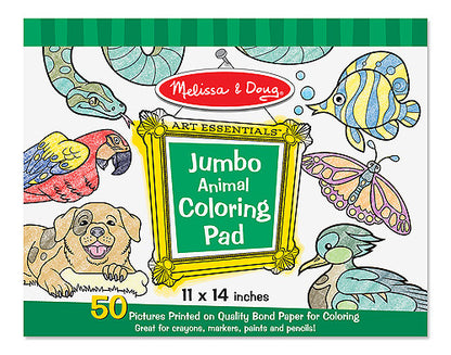 Melissa & Doug - Jumbo Colouring Pad - Animals