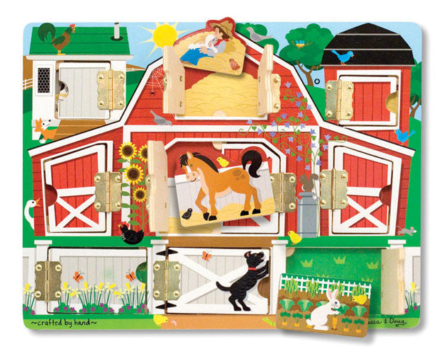 Melissa & Doug - Magnetic Farm Hide & Seek