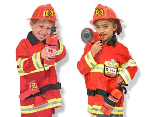 Melissa & Doug - Fire Chief Costume Set