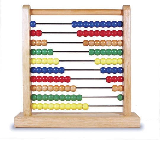 Melissa & Doug - Wooden Bead Abacus