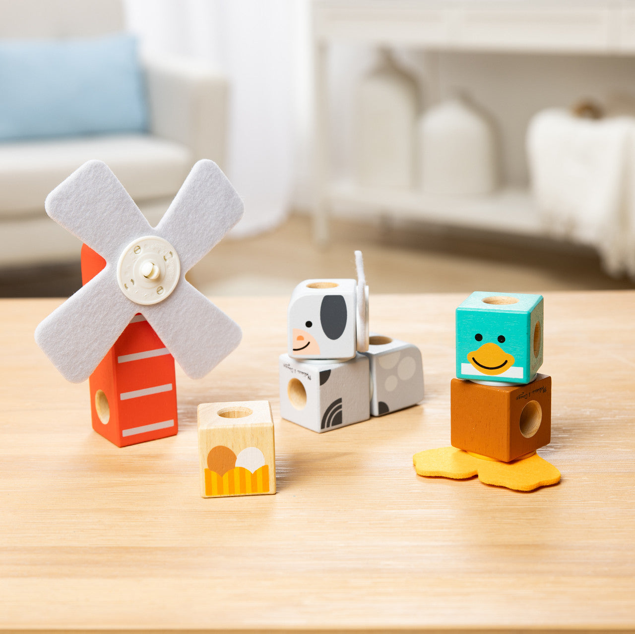 Melissa & Doug - Blockables™ Farm Friends