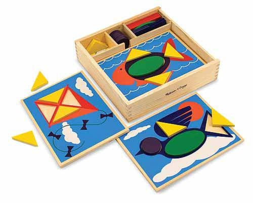Melissa & Doug - Beginner Pattern Blocks