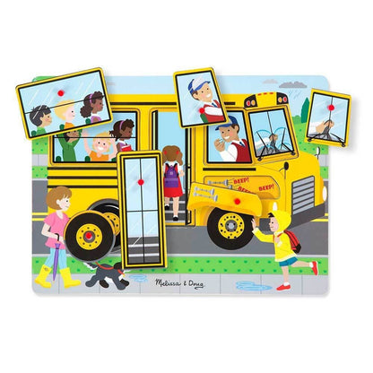 Melissa & Doug - The Wheels on the Bus Sound Puzzle