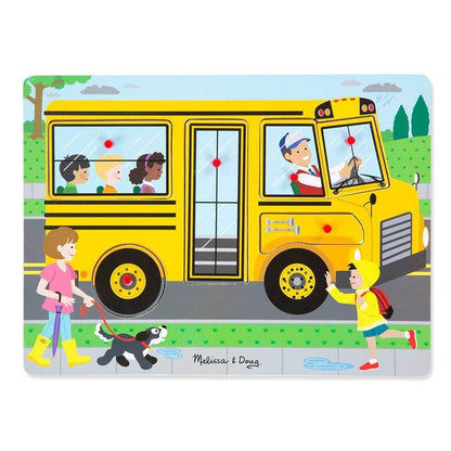 Melissa & Doug - The Wheels on the Bus Sound Puzzle