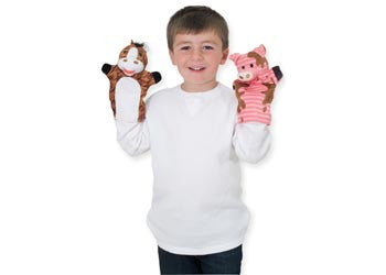 Melissa & Doug - Hand Puppets - Farm