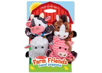 Melissa & Doug - Hand Puppets - Farm