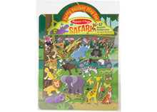 Melissa and Doug - Safari Reusable Puffy Sticker Playset