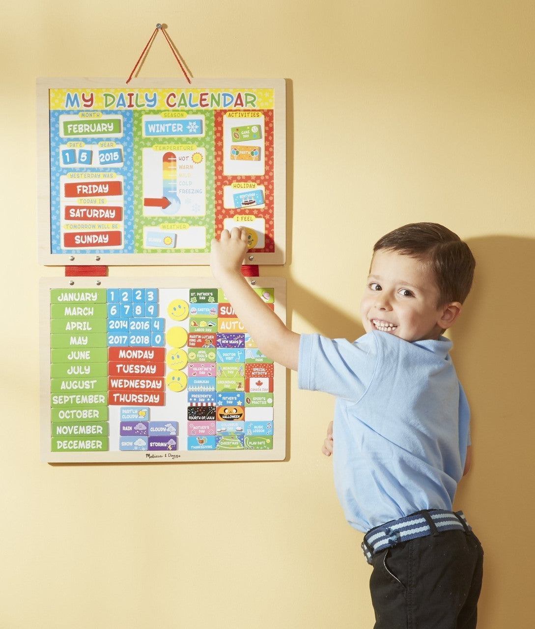 Melissa & Doug - My Daily Magnetic Calendar