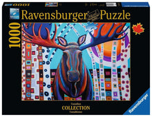 Ravensburger 1000pc Canadian Collection - Winter Moose Puzzle