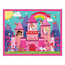Mudpuppy 12 Piece Pouch Puzzle - Princess Castle