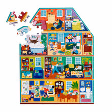 Mudpuppy - 100pc My House, My Home Shaped Puzzle