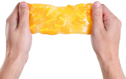 Crazy Aaron's  Thinking Putty - Mac & Cheese - Mix It 4" Tin