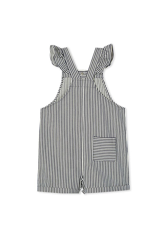 Striped Overalls