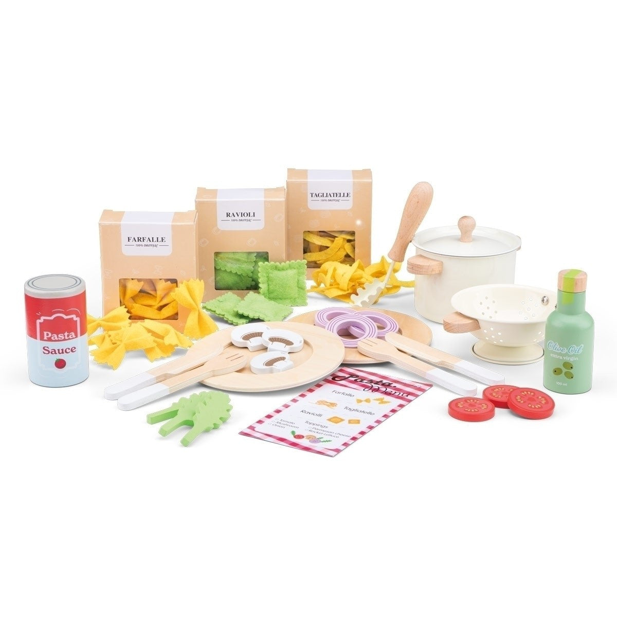 New Classic Toys - Pasta Set **Minor Packaging Damage**